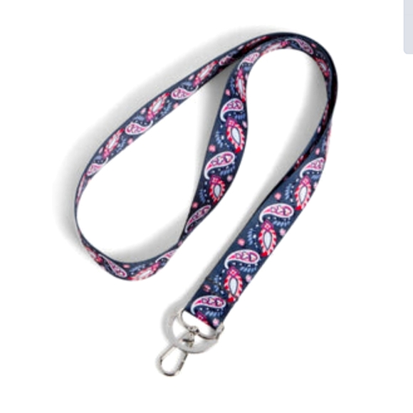 Vera Bradley Accessories - NWT Vera Bradley Felicity Paisley Wide Lanyard